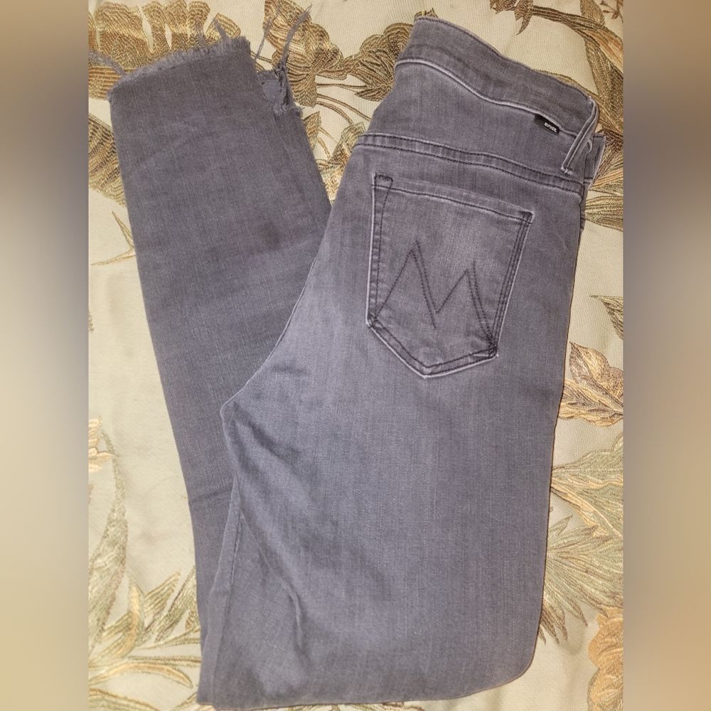 Mother "the stunner" ankle fray skinny jean - Picture 12 of 16
